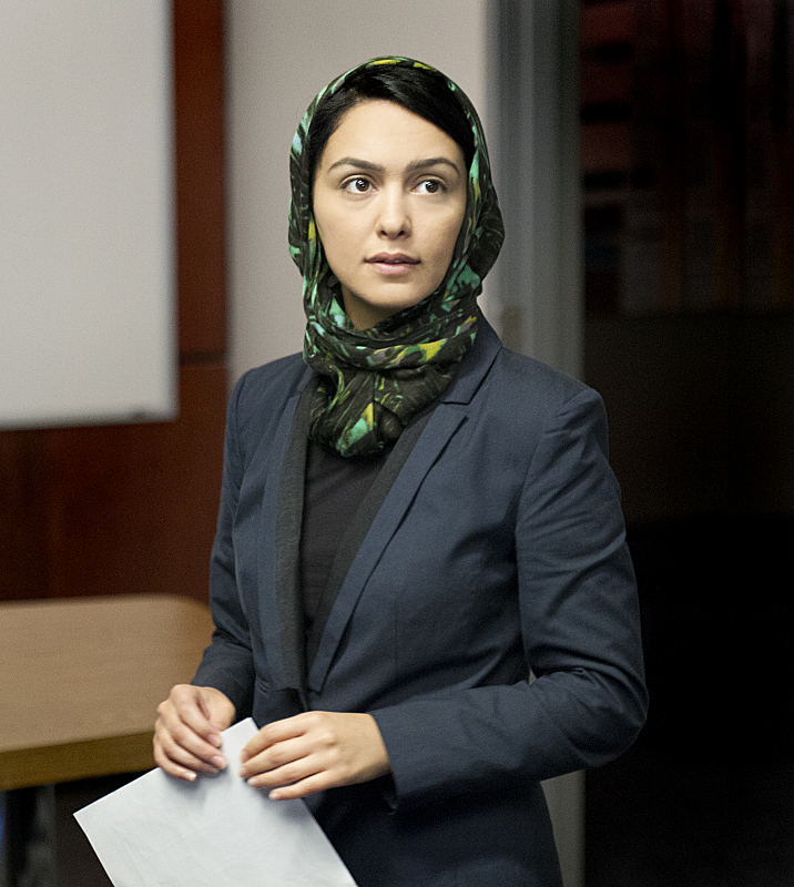azanin Boniadi as Fara in Homeland (Season 3, Episode 2). - Photo: Bob Leverone/SHOWTIME