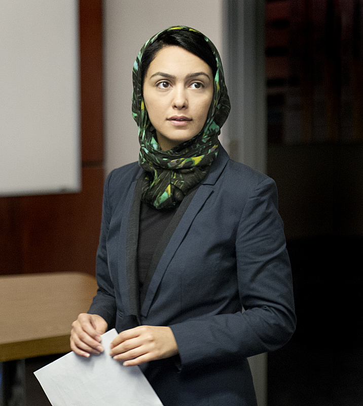 azanin Boniadi as Fara in Homeland (Season 3, Episode 2). - Photo:  Bob Leverone/SHOWTIME