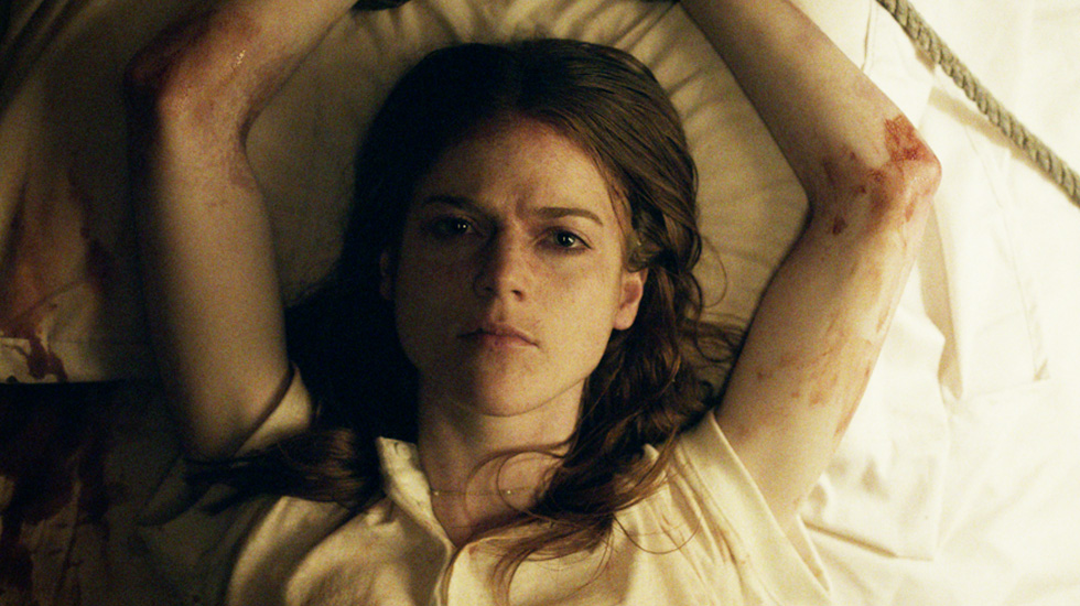 Rose Leslie stars in 'Honeymoon', filmed in Hendersonville, North Carolina.