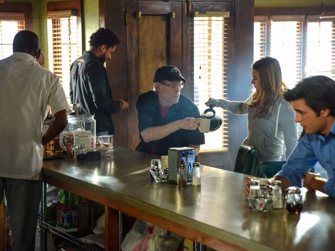 Stephen King guest stars on the Season 2 premiere episode of 'Under the Dome', filmed in Wilmington, North Carolina.